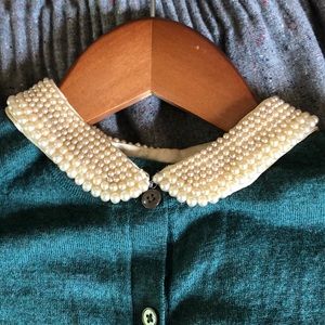 Vintage pearl collar